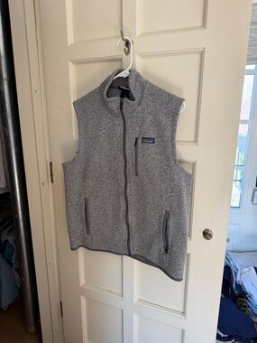 Patagonia Better Sweater Vest | Heather Gray | Size Large | Full Zip